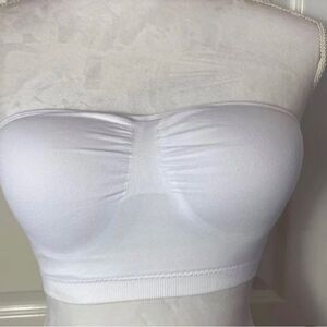 DEREK HEART JUNIOR SEAMLESS PADDED WHITE BRA SMALL